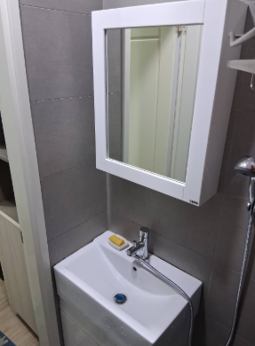 這是小空間的衛浴設備