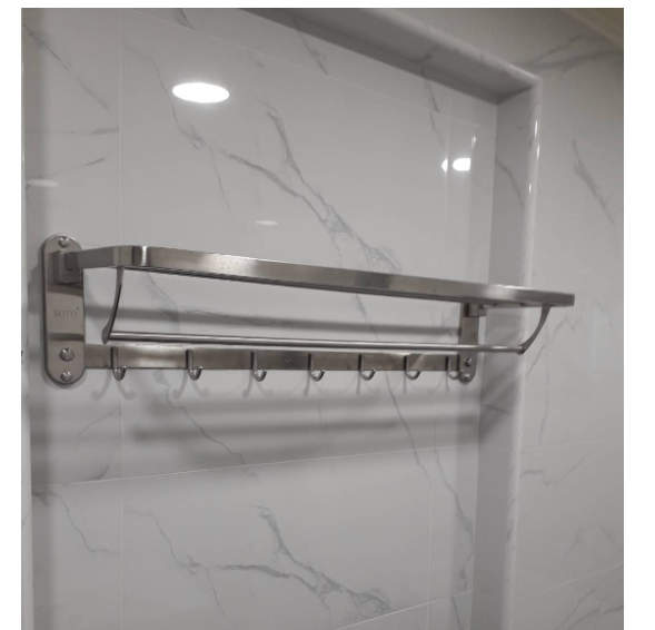 80公分不鏽鋼置衣架