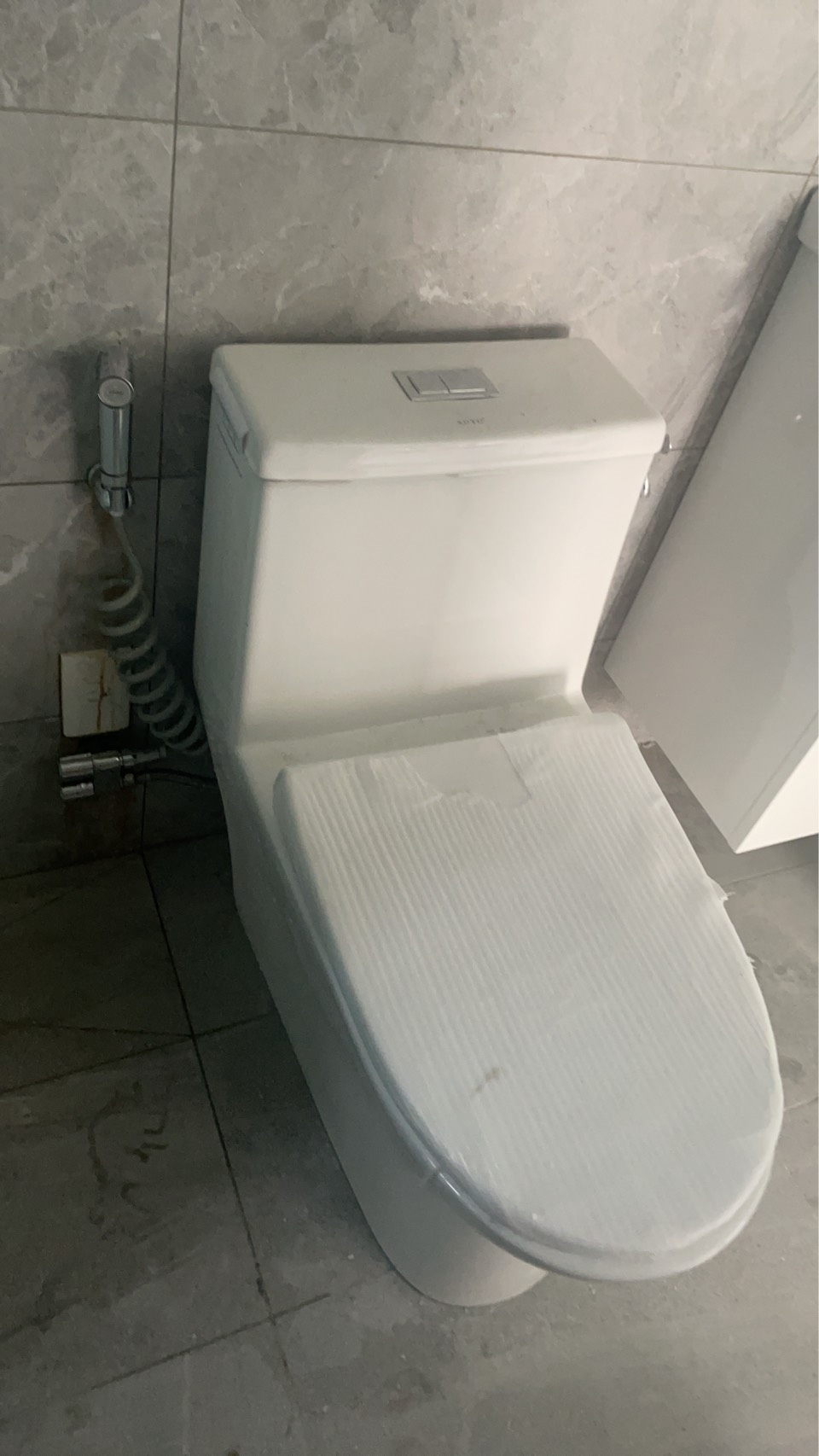 T2367省水馬桶浴室現場安裝案例